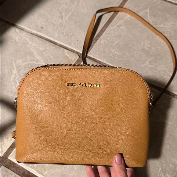 Michael Kors Mustard Crossbody Bag - Picture 2 of 4